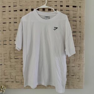 Gymshark White Short Sleeve Tee